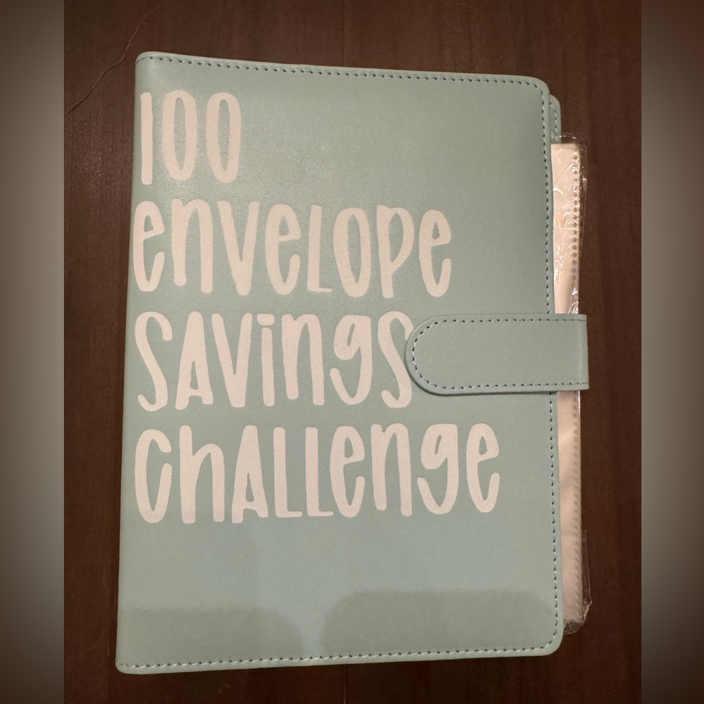 100 envelope saving challenge binder with inserts